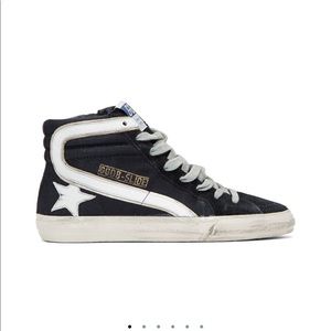 Black High Top Golden Goose